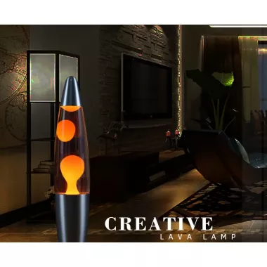 Нічник-світильник Лавова лампа 37 см Лава лампа