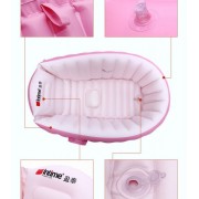 Детская Надувная ванночка с насосом Intime Baby Bath Tub Розовый