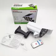 Уличный фонарь на солнечной батарее с датчиком движения и пультом JLP-2178 Фонарь-прожектор в виде камеры