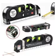 Лазерний рівень із вбудованою рулеткою FIXIT Laser Level Pro 3 4в1 рулетка лінійка