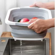 Разделочная доска 2 в 1 Chopper Доска-миска , доска контейнер, силиконовая доска