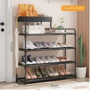 Обувница металлическая, этажерка для обуви, полка для прихожей, металлическая для обуви полка shoe rack