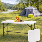 Стол туристический, раскладной 120×60×100 см, белый SNF1221