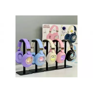 Беспроводные детские наушники ST862 CAT IN A CAPSULE с LED