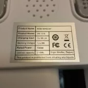 Білий Бездротовий розумний очисник від кліщів з ультрафіолетовою стерилізацією та HEPA-фільтром