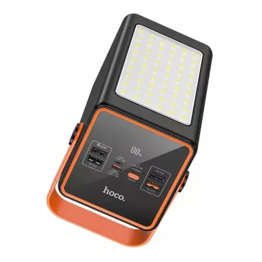 Повербанк з ліхтарем 90000mAh 22.5W Hoco J107 Super 333Wh PD20W 4xUSB/Type-C/MicroUSB Повербанк з ліхтарем 90000mAh 22.5W Hoco J107 Super 333Wh PD20W 4xUSB/Type-C/MicroUSB