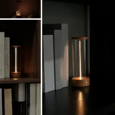 Настольный светильник с магнитной нитью, от USB, 19х7см, / Лампа ночник / LED аккумуляторная лампа Светлое дерево Настольный светильник с магнитной нитью, от USB, 19х7см, / Лампа ночник / LED аккумуляторная лампа Светлое дерево