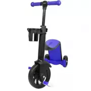 Детский самокат трансформер беговел с корзинкой Best Scooter 3 в 1