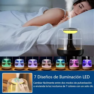 Аромадиффузор увлажнитель воздуха c LED подсветкой