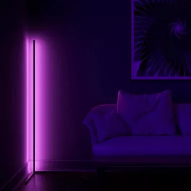 Угловой LED торшер Ledox Design с пультом и регулируемой яркостью 330 цветовых комбинаций