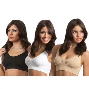 Коригуючий бюстгальтер без кісточок Набір 3 шт Ahh Bra Ах Бра