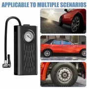 Портативный автомобильный компрессор AND1322, насос от прикуривателя 12V с манометром