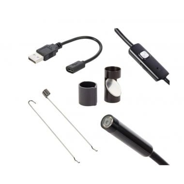 Камера Ендоскоп Android та PC Endoscope, гнучка USB-камера (100P) 2 м Камера Ендоскоп Android та PC Endoscope, гнучка USB-камера (100P) 2 м