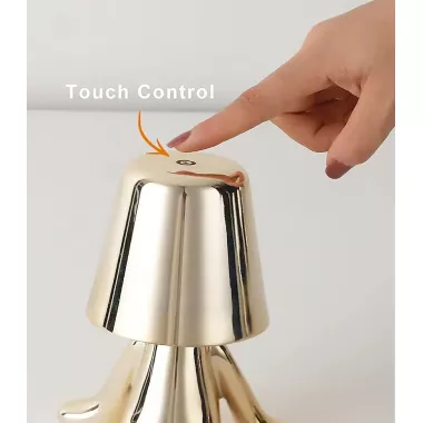 Настольная лампа-ночник Микки сидячий с сенсорным управлением и магнитным креплением