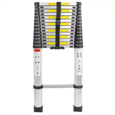 Сходи-Стремянка 5,80м (2,9+2.9) телескопічна, складана алюмінієва