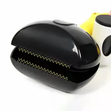 Автоматичний совок для збирання Pooper Scooper 25 x 11 x 9 см / Щипці для збирання з карабіном та мішками в комплекті