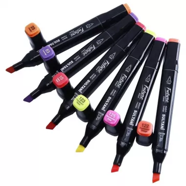 Набір двосторонніх скетч-маркерів для малюванняTouch на спиртовій основі