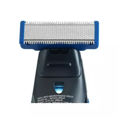 Мужской триммер Micro Touch Solo, Машинка для стрижки бороды 3 в 1