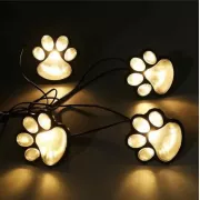 Светильник Solar Paw Print Lights на солнечной батарее 4 шт