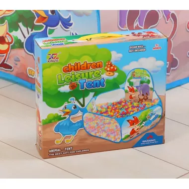 Бассейн детский, сухой, для шаров диаметром 1,2 м, синий