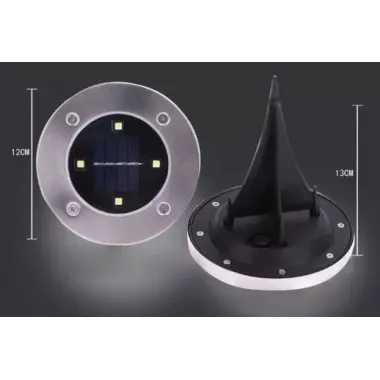 Садовий вуличний світлодіодний ліхтар-підсвічування на сонячній батареї 4шт Solar Pathway Lights