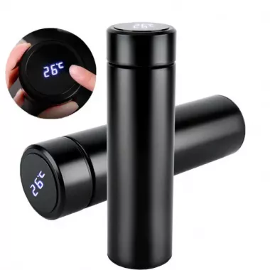 Термос с LED индикатором температуры сенсорный, 500 m | Умный термос с датчиком индикатором температуры 500 мл