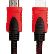 Кабель HDMI-HDMI Donli оплетка, фериты, усиленный 30 м (V1.4)