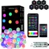 Гирлянда на елку матовый шарик 10 метров с пультом Usb Bluetooth управления с телефона модель (SFK-03)
