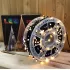 Гирлянда нить на катушке, от сети, 50м, 240LED, теплый белый/ Светодиодная LED гирлянда на елку