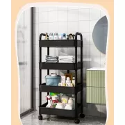 Полка-этажерка на колёсах SKLM-11 (4 яруса)