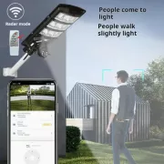 Камера-фонарь 4G уличный на солнечной батарее 300W с датчиком движения