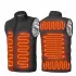 Жилетка с USB подогревом, 9 зон обогрева XXL