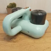 Білий Бездротовий розумний очисник від кліщів з ультрафіолетовою стерилізацією та HEPA-фільтром