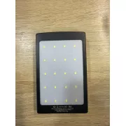 Солнечный Power Bank Solar 30000 mAh / Повербанк Solar 2xUSB с фонарком