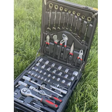 Великий Набір інструментів у валізі Rainberg 399 предметів, інструменти, набір інструментів