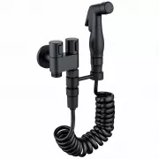 Гигиенический душ-биде с клапаном и спиральным шлангом AND YLN9041H