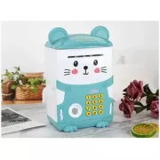 Копилка-сейф с кодовым замком и отпечатком Милый Мишка