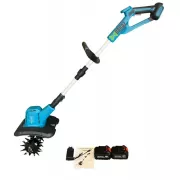 Аккумуляторный культиватор A-1039 для рыхления и прожигания огорода 2 акб 48В 2800Вт