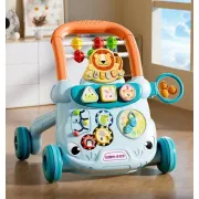 Детские ходунки-каталка с развивающим центром – первые шаги с радостью и пользой голуой
