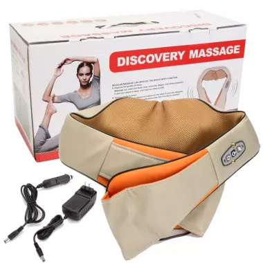 Масажер для шиї та плечей Massager of Neck Kneading Масажер для шиї та плечей Massager of Neck Kneading