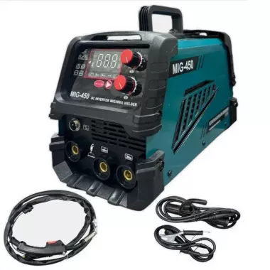 Сварочный аппарат Domotec MIG-450 (MIG/TIG/MMA, 26.4 кВА