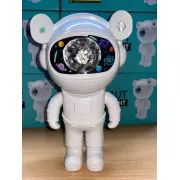 Astronaut Проектор галактики лазерный Астронавт-космонавт, звездное небо на потолке с пультом Белый