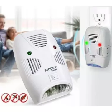 Ультразвуковой отпугиватель мышей насекомых Pest Repelling Aid Riddex, Электромагнитный отпугиватель грызунов