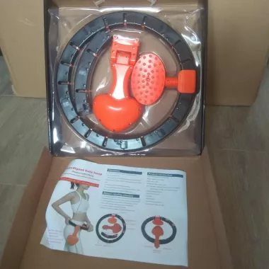 Хулахуп обруч для схуднення, фітнес коло для талії, хула хуп з обтяжувачем Hula Hoop