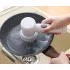 Щетка с ручкой аккумуляторная для мытья посуды с губками насадками W-50
