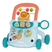 Детские ходунки-каталка с развивающим центром – первые шаги с радостью и пользой голуой