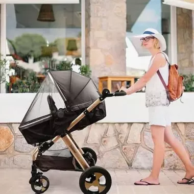 Москитная сетка на коляску, люльку универсальная