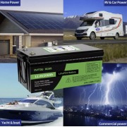 Аккумулятор BATTERY liFePo4 для дома, квартиры, ИБП и солнечных электростанций / Аккумулятор LiFePO4 200Ah 12.8V (литий-железо-фосфатный, BMS)
