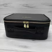 Чорна Органайзер бокс бьюті кейс косметичка валіза сумка для зберігання косметики та приладдя 26х23х10 см