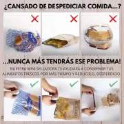 Универсальный мини-вакууматор пластиковых пакетов для консервирования продуктов питания